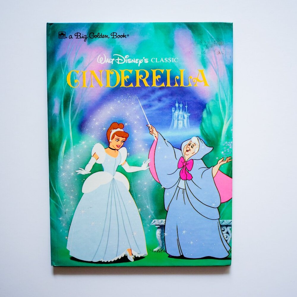Vintage Disney 1986 "Cinderella" Golden Book 🌟 Very Nice Condition, Hardback